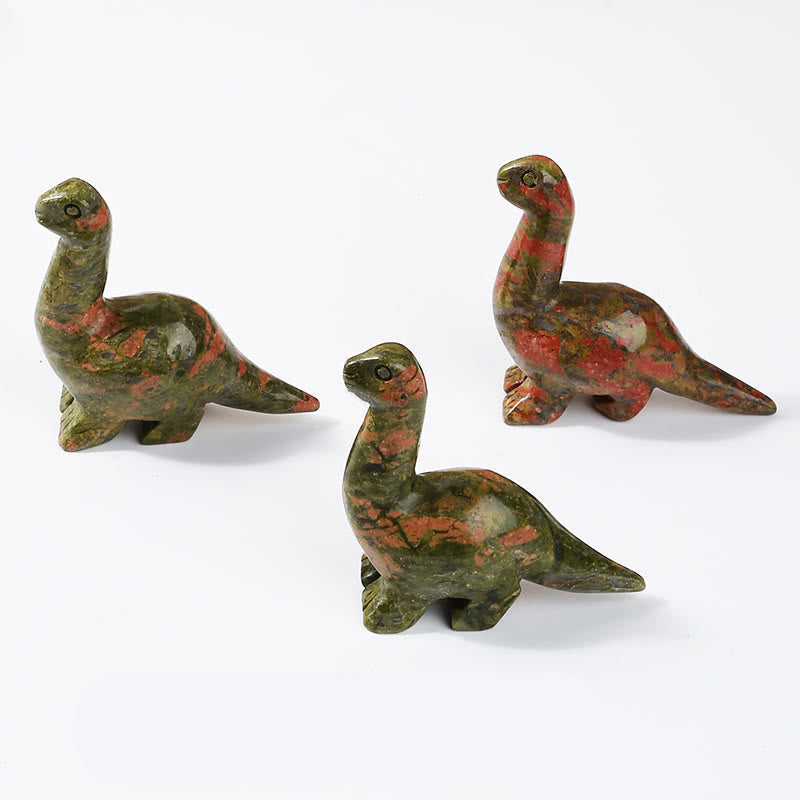 2.5 Inch Crystal Dinosaur Home Decoration Gemstone Decor