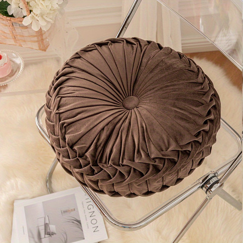 Pumpkin Cushion - Luxurious Plush Cushion for Comfort