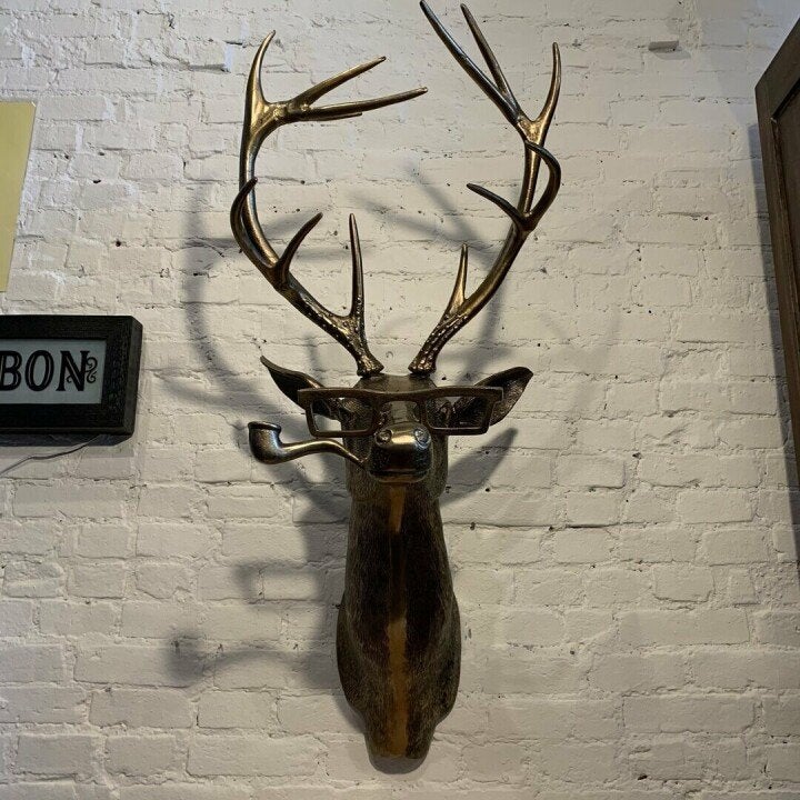 Unique animal head wall decoration for home