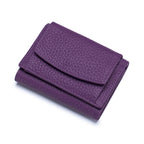 Handcrafted RFID wallet made of soft leather