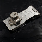 Door lock bolt | Installation without drilling with key