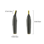 Precision Eyebrow Trimmer | Ultra-thin Electric Detail Shaver | Black