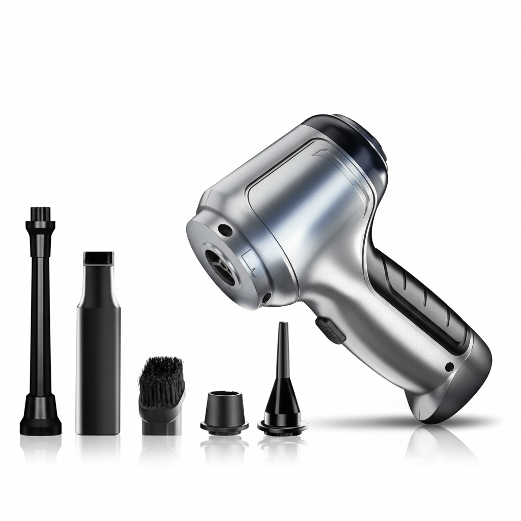 Powerful cordless car vacuum cleaner for deep cleaning
