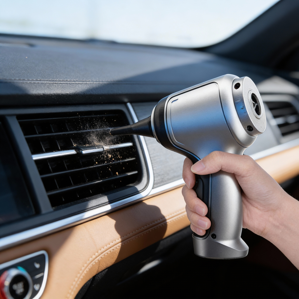 Powerful cordless car vacuum cleaner for deep cleaning