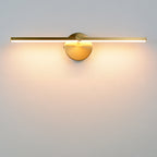Nordic Minimalist Aluminium Long Bar Switch LED Mirror Wall Light Lamp | Vinantica