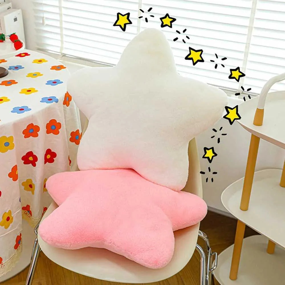 StellarHug Cushion - Decorative Star-Shaped Pillow | Vinantica