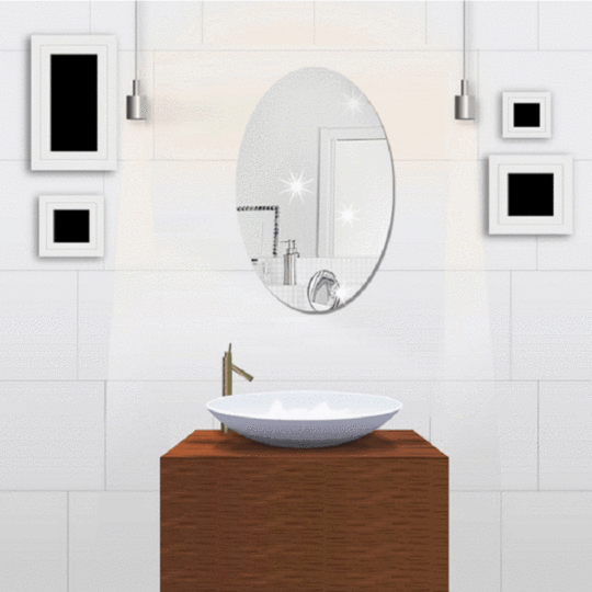 Vinantica | Non-glass Mirror Sticker