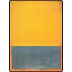 Red and yellow bedroom rug Modern abstract paint pattern area rug Polyester washable stain-resistant rug