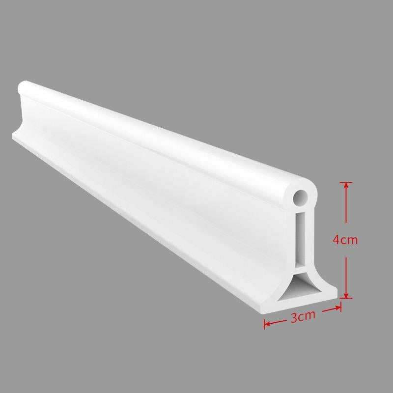 Silicone Water Retention Strip | Flexible Splash Guard for Shower, Bathroom & Kitchen