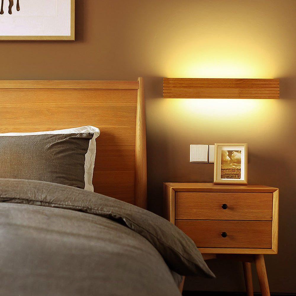 Vinantica | Wooden Wall Lights for Bathroom Mirrors – Stylish Functional Illumination for Home Decor & Vanity Lighting