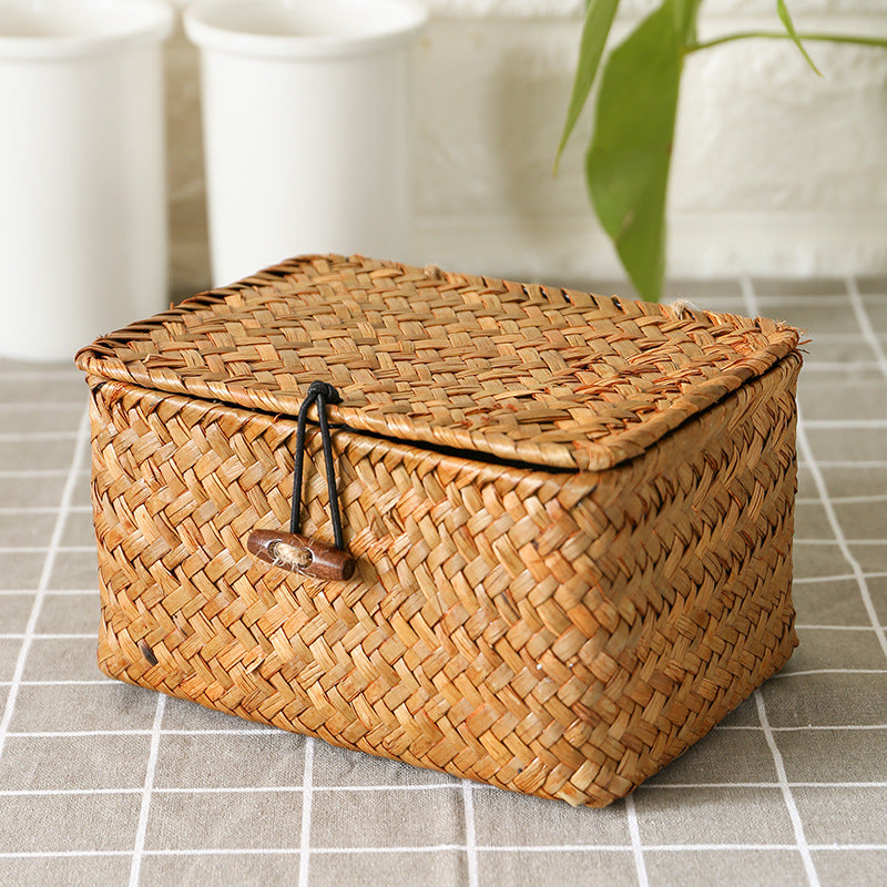 Handcrafted Woven Storage Box