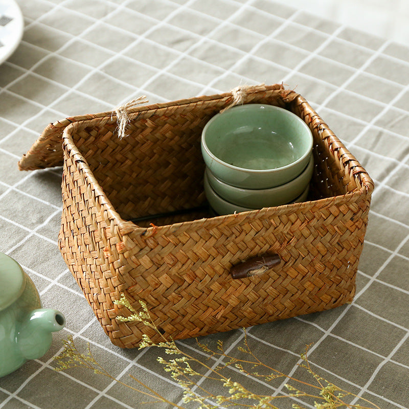 Handcrafted Woven Storage Box