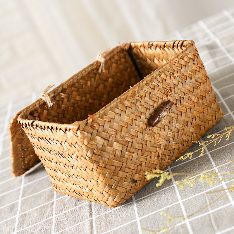 Handcrafted Woven Storage Box