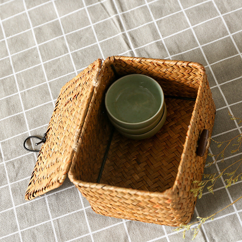 Handcrafted Woven Storage Box