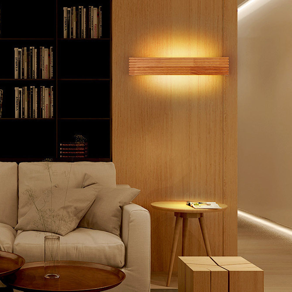 Vinantica | Wooden Wall Lights for Bathroom Mirrors – Stylish Functional Illumination for Home Decor & Vanity Lighting