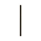 Elongated Bar Bedroom Flush Wall Sconce Acrylic 16"/23.5"/31.5" W LED Nordic Wall Lamp in Warm/White Light, Black/White
