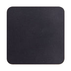Round/Square Flush Mount Wall Lamp Minimalist Aluminum Hallway LED Sconce Light in Black