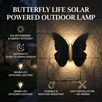 Butterfly Life Solar Powered Outdoor Lamp