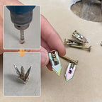 Vinantica | Drywall Expansion Anchors + High Strength Zinc Screws Kit (Pack of 100)