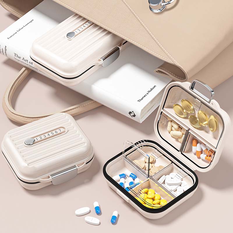 Mini Portable Pill Box