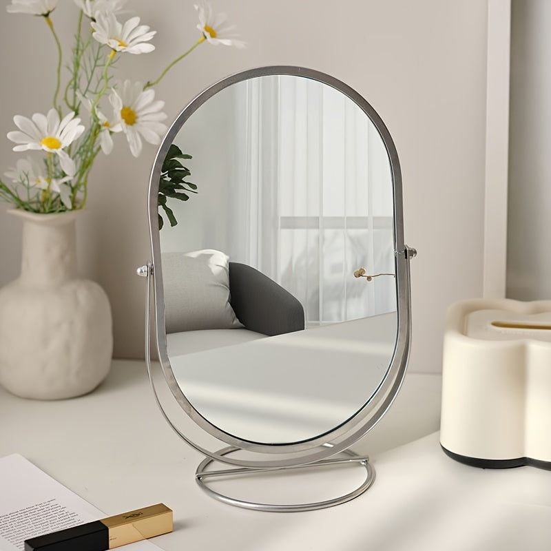 360° Look – Elegant Makeup Mirror for Every Angle