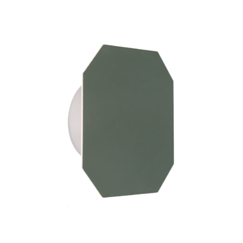 Nordic Style Macaron Colored Wall Light Round Metal Wall Sconce for Stair Foyer