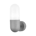 Capsule Metal Wall Sconce Light Postmodern 1 Light Black/Gray/White Wall Mounted Light for Bedroom