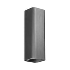 Modern Cuboid Wall Mounted Light Metal Living Room LED Up and Down Wall Sconce in Bronze/Gold/Coffee