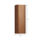 Modern Cuboid Wall Mounted Light Metal Living Room LED Up and Down Wall Sconce in Bronze/Gold/Coffee