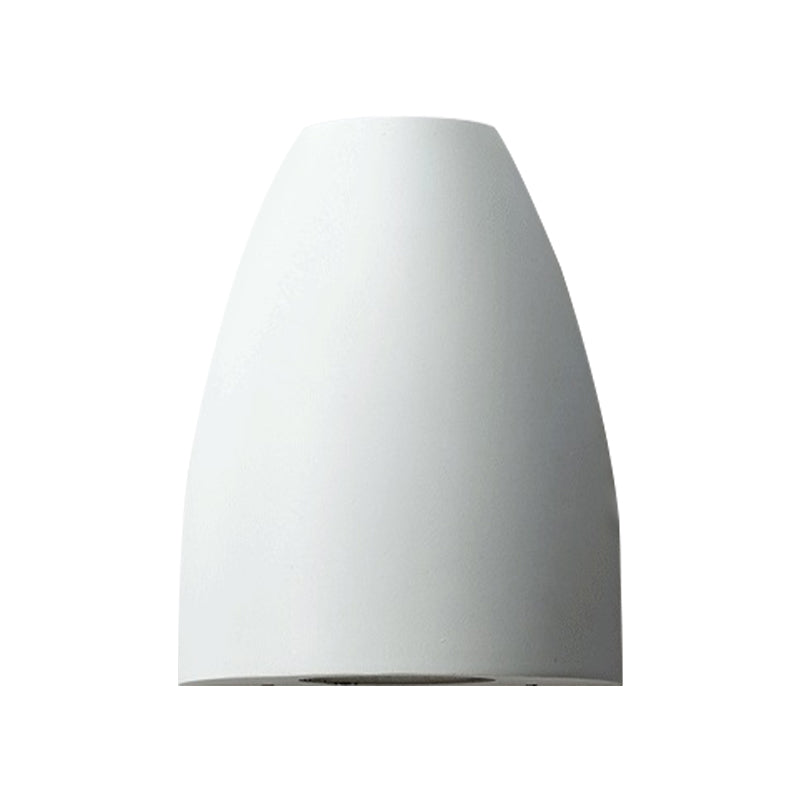Bullet Shape Wall Mount Light Modern Metal Black/Grey/White LED Up and Down Wall Sconce for Stairway
