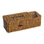 Handmade Wicker Storage Box With Lid