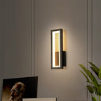 Minimalism Rectangle Wall Sconce Lighting Metal Foyer LED Wall Mount Light Fixture