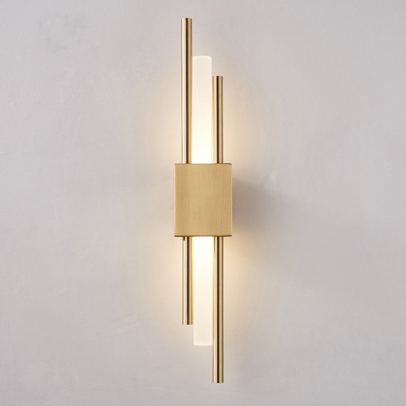 Postmodern Style Rod Shaped Wall Light Acrylic Stairway LED Sconce Light Fixture