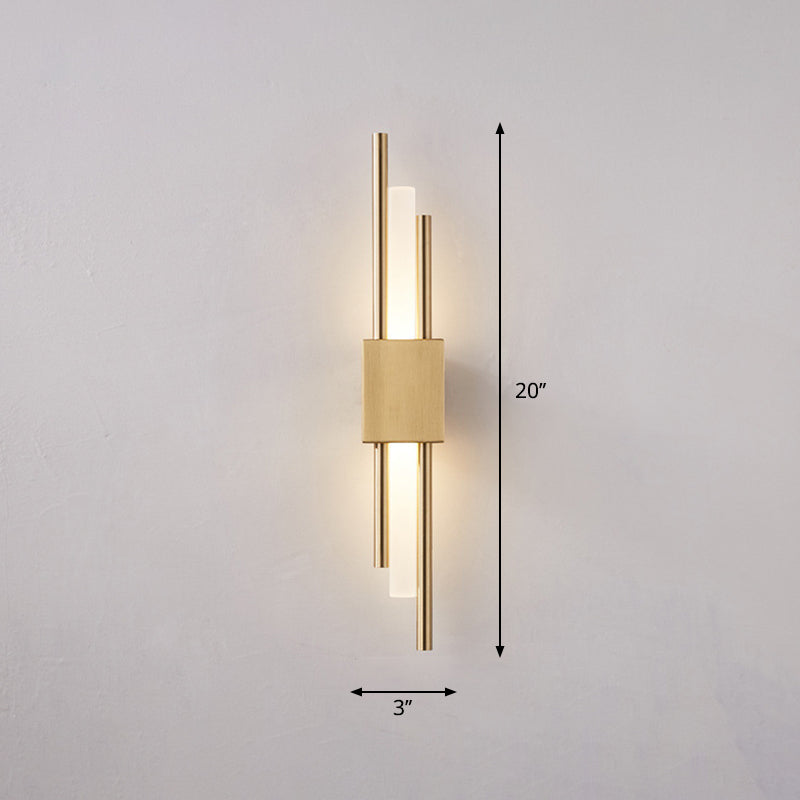 Postmodern Style Rod Shaped Wall Light Acrylic Stairway LED Sconce Light Fixture