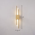 Postmodern Style Rod Shaped Wall Light Acrylic Stairway LED Sconce Light Fixture
