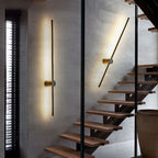 Slim Rod Stairs Sconce Lamp Aluminum Minimalist LED Wall Mounted Lighting Fixture