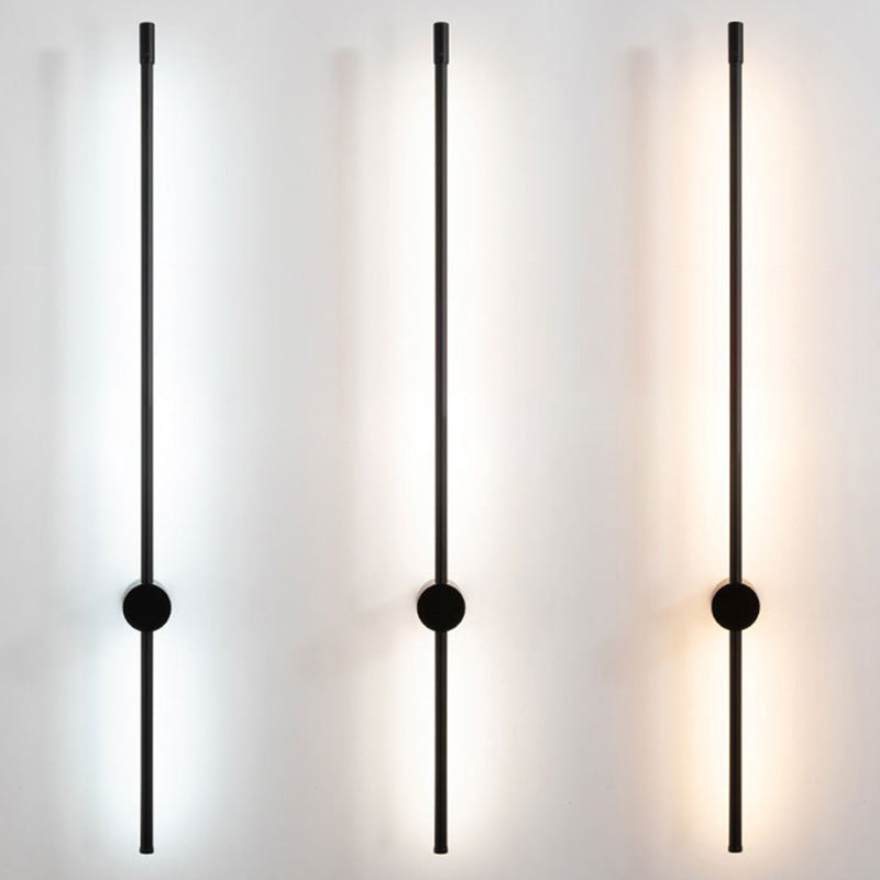 Slim Rod Stairs Sconce Lamp Aluminum Minimalist LED Wall Mounted Lighting Fixture