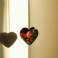 Hanging Heart Sun Catcher Prism Crafts