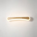 Modern Bathroom Vanity Light Wooden LED Vanity Light Fixtures in Acrylic Shade