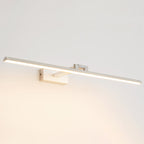 Linear LED Vanity Light Fixtures Modern Minimalist Style Metal Single Vanity Light