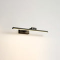Linear LED Vanity Light Fixtures Modern Minimalist Style Metal Single Vanity Light