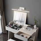 Linear LED Vanity Light Fixtures Modern Minimalist Style Metal Single Vanity Light