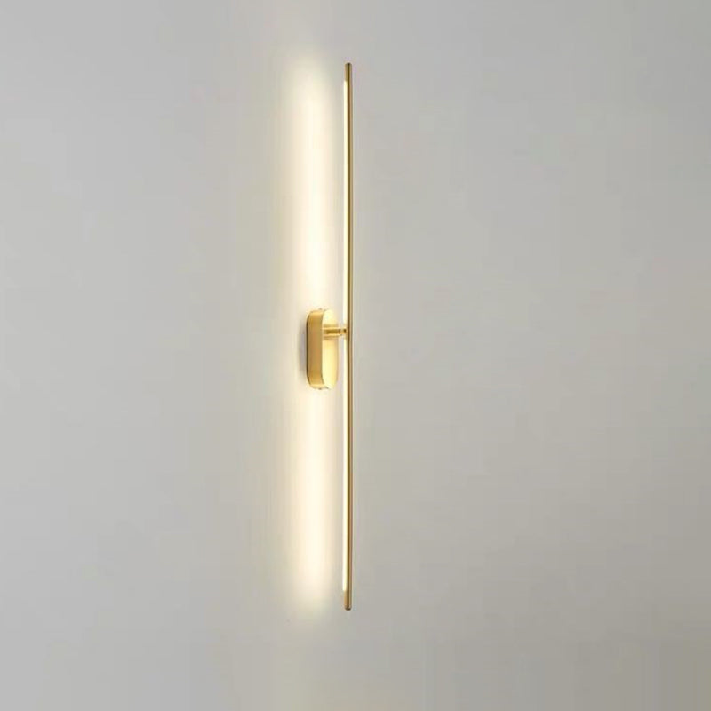 Linear Strip Wall Lighting Modern Metal Wall Mount Lamp for Bedroom Living Room