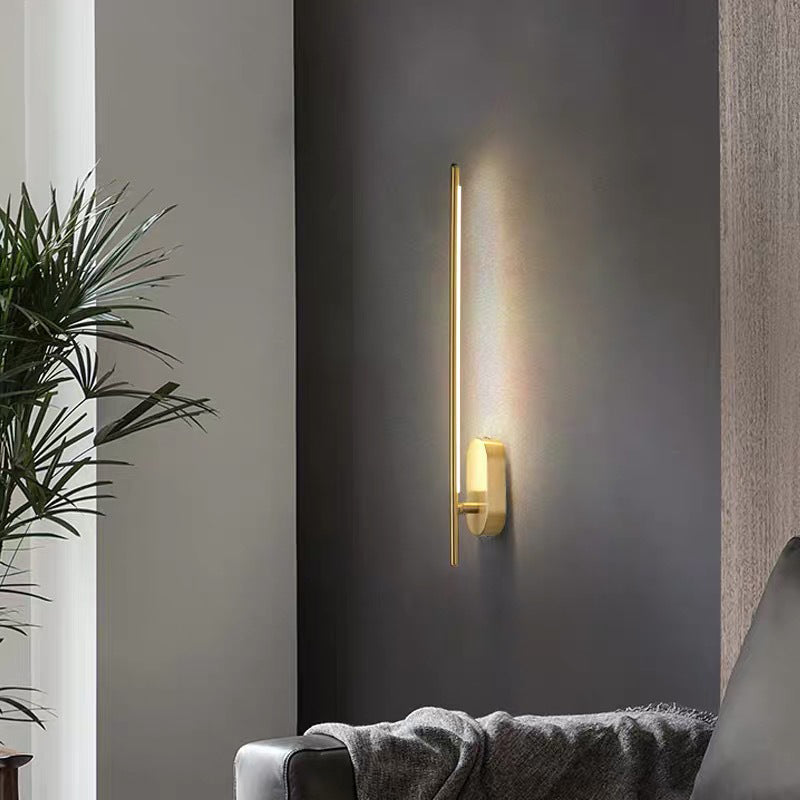Linear Strip Wall Lighting Modern Metal Wall Mount Lamp for Bedroom Living Room
