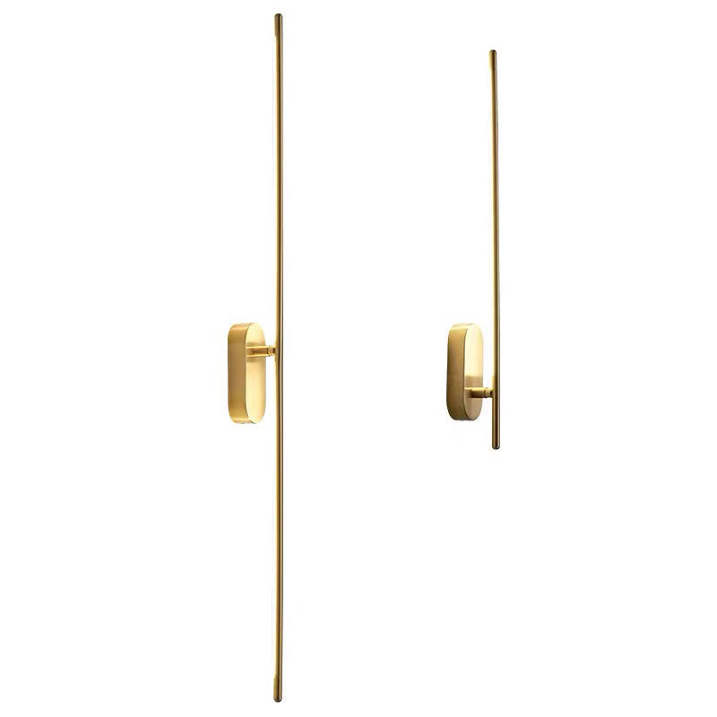 Linear Strip Wall Lighting Modern Metal Wall Mount Lamp for Bedroom Living Room