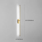 Linear Strip Wall Lighting Modern Metal Wall Mount Lamp for Bedroom Living Room