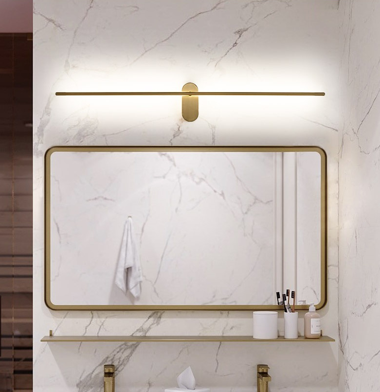 Linear Strip Wall Lighting Modern Metal Wall Mount Lamp for Bedroom Living Room