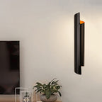 Black/White/Gold Scrolled Wall Lamp Modernist Iron 2-Light Sconce Light Fixture, 16"/21.5"/29.5" Wide