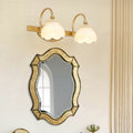 Blossom Bathroom Vanity Mirror Light Traditional Metal LED 2/3/4 Heads Brass Wall Mounted Lamp | Vinantica