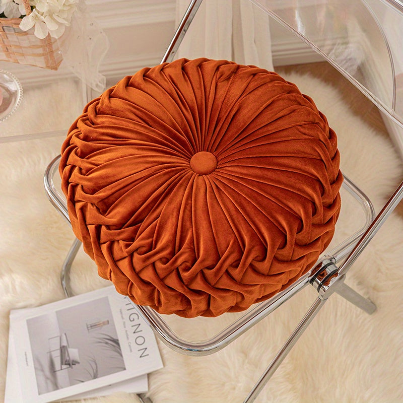Pumpkin Cushion - Luxurious Plush Cushion for Comfort